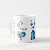 "Gemeinsam wieder" Cat & Mouse-Tasse Kaffeetasse (Vorderseite Links)