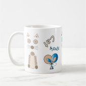 "Gemeinsam wieder" Cat & Mouse-Tasse Kaffeetasse (Links)