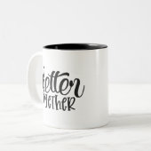 Gemeinsam Zweifarbige Tasse (Vorderseite Links)