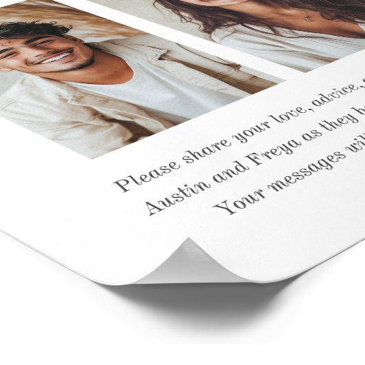 Gemeinsame Abschluss Worte des Weisheitsposters Poster (Ecke)