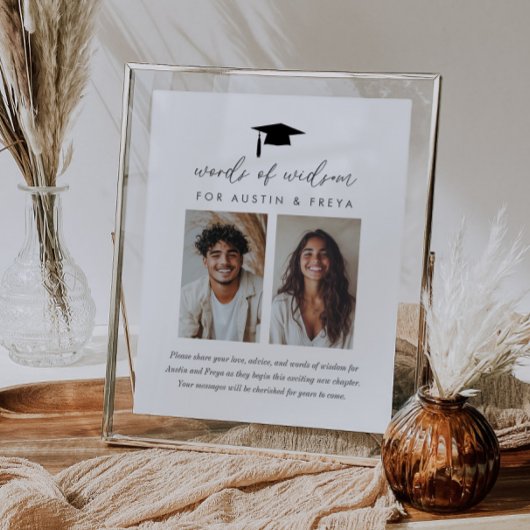 Gemeinsame Abschluss Worte des Weisheitsposters Poster