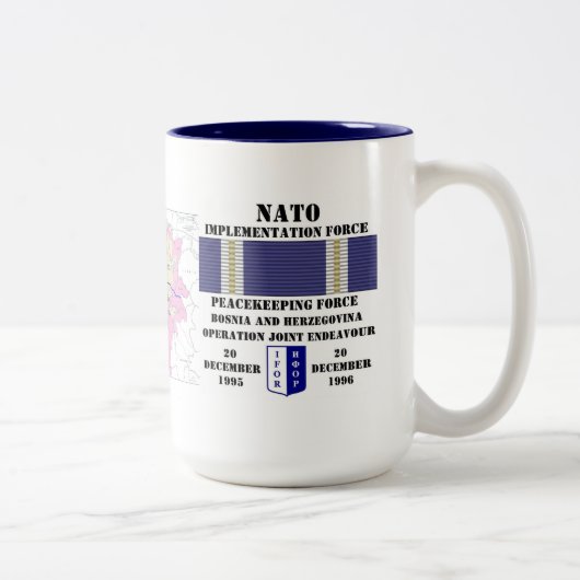 Gemeinsame Aktion Zweifarbige Tasse (Rechts)