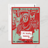 Gemeinsame Bürger Postkarte (Vorne/Hinten)