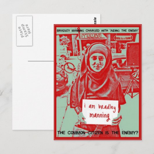 Gemeinsame Bürger Postkarte (Vorne/Hinten)