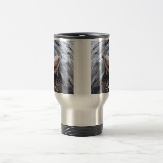 Gemeinsame Dolphin-Oberfläche Reisebecher (Mittel)