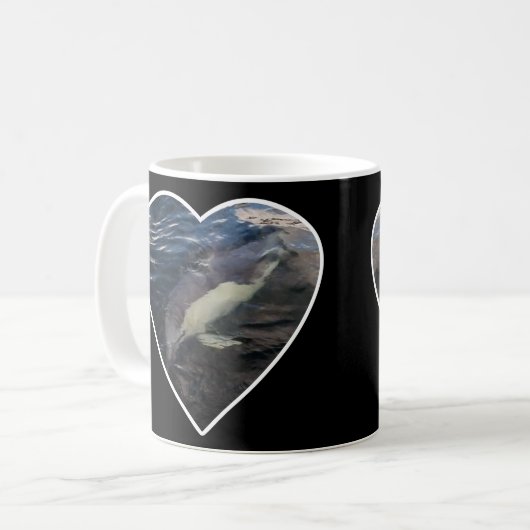 Gemeinsame Dolphin-Tasse Kaffeetasse (Vorderseite Links)