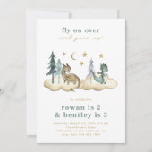 Gemeinsame Dragons Einladung zum Geburtstag | Geme (Vorderseite)