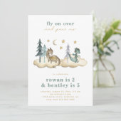 Gemeinsame Dragons Einladung zum Geburtstag | Geme (Stehend Vorderseite)