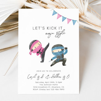 Gemeinsame Einladung von Ninja zum Geburtstag | Ge