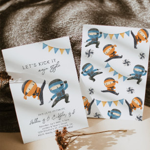 Gemeinsame Einladung von Ninja zum Geburtstag   Ge