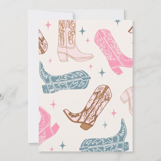 Gemeinsame Einladung von Rodeo zum Geburtstag (Rückseite)