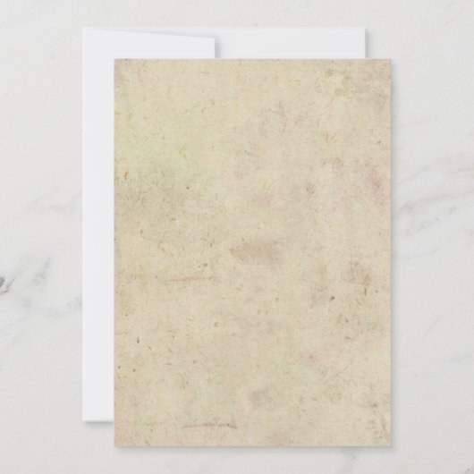 Gemeinsame Einladung von Twin Baseball zum Geburts (Rückseite)