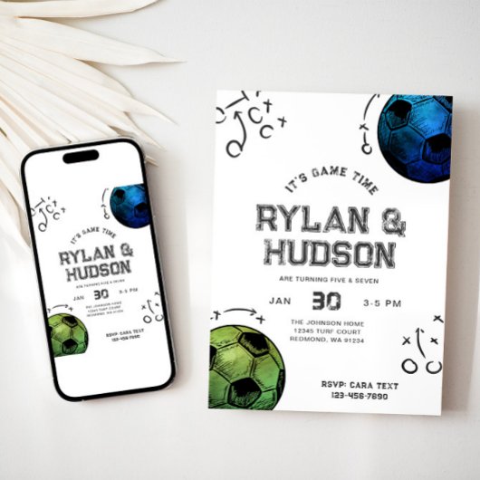 Gemeinsame Einladung zum Fußball-Geburtstag