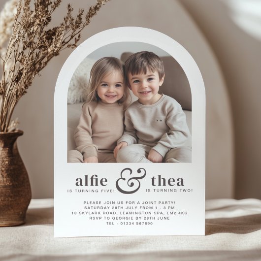 Gemeinsame Einladung zum Geburtstag