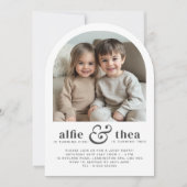 Gemeinsame Einladung zum Geburtstag (Vorderseite)