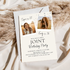 Gemeinsame Einladung zum Geburtstag-Foto