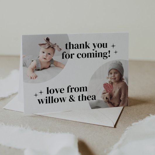 Gemeinsame Einladung zum Geburtstag mit Bögen