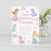 Gemeinsame Einladungspräsidentin zum Geburtstag. E Einladung (Stehend Vorderseite)