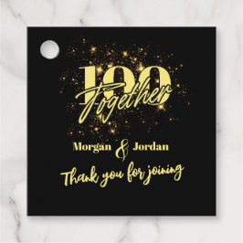 Gemeinsame Geburtstags-Doppelfeier Zweimal Spaß Geschenkanhänger