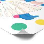 Gemeinsame Geburtstagsfeier der Pastel-Schwestern Poster (Ecke)