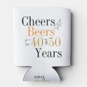 Gemeinsame Geburtstagspartei - Bier-Minimal Dosenkühler (Rückseite)