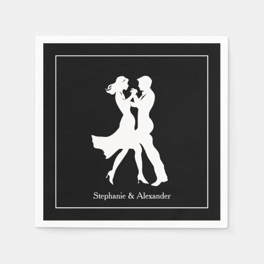 Gemeinsame Geburtstagspartei Erwachsene Golden Dan Serviette (Vorderseite)