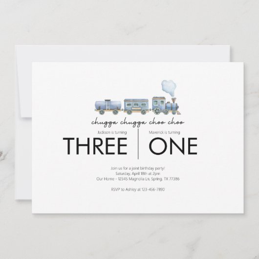 Gemeinsame Geburtstagspartei - Thema Ausbildung Einladung (Vorderseite)