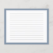 Gemeinsame Gedächtniskarte für die Beerdigung (Rückseite)