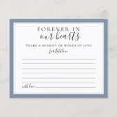 Gemeinsame Gedächtniskarte für die Beerdigung (Vorderseite)