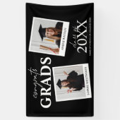 Gemeinsame Graduierungspartei | 2 Foto Banner (Vertikal)