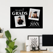 Gemeinsame Graduierungspartei | 2 FOTO Poster (Heimbüro)