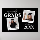 Gemeinsame Graduierungspartei | 2 FOTO Poster (Vorne)