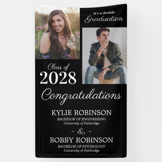 Gemeinsame Graduierungspartei Banner (Vertikal)