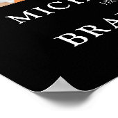 Gemeinsame Graduierungspartei Poster (Ecke)