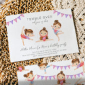 Gemeinsame Gymnastik Einladung zum Geburtstag