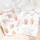 Gemeinsame Gymnastik Einladung zum Geburtstag