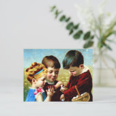 "Gemeinsame Jagdpraxis" Postkarte (Stehend Vorderseite)