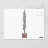 "Gemeinsame Jagdpraxis" Postkarte (Rückseite)