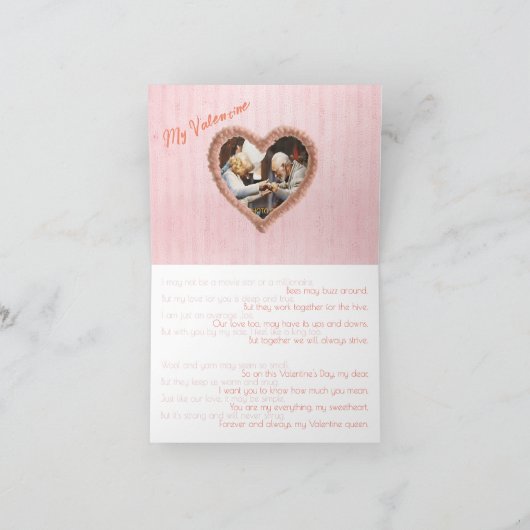 Gemeinsame Joe Wooly Valentine's Day Card Karte (Innenseite)