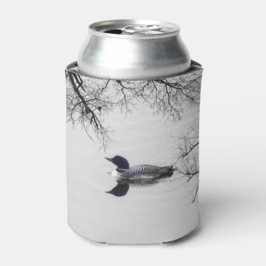 Gemeinsame Loon-Swims im Winter im Nordsee Dosenkühler (Kanne Vorderseite)