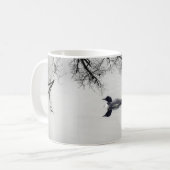 Gemeinsame Loon-Swims im Winter im Nordsee Kaffeetasse (Vorderseite Links)