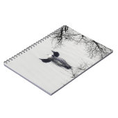 Gemeinsame Loon-Swims im Winter im Nordsee Notizblock (Linke Seite)