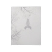 Gemeinsame Loon-Swims im Winter im Nordsee Notizblock (Rotiert)