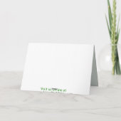 Gemeinsame Lounge Wasser Karte (Rückseite)