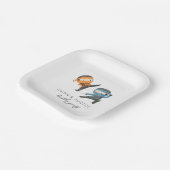 Gemeinsame Ninja-Party-Teller Pappteller (Gewinkelt)