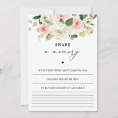 Gemeinsame Nutzung eines Gedächtnisses, Feiern von Dankeskarte (Vorderseite)