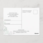 Gemeinsame Nutzung eines Smile Dental-Referendums Postkarte (Rückseite)