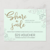 Gemeinsame Nutzung eines Smile Dental-Referendums Postkarte (Vorderseite)