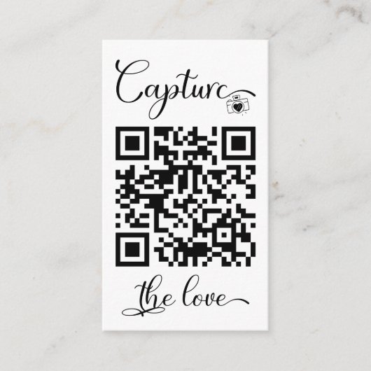 Gemeinsame Nutzung von Hochzeitsstiften mit QR-Cod Begleitkarte (Vorderseite)