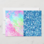 Gemeinsame Pool-Party Einladung (Rückseite)